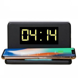 PORTRONICS CIRI DESKTOP ALARM WITH WIRELESS CHARGER