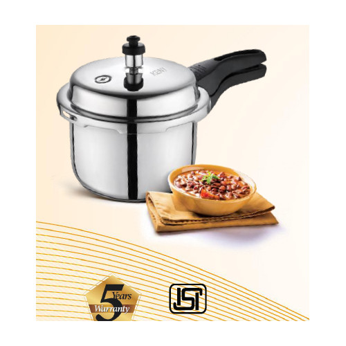 KENT STAINLESS STEEL PRESSURE COOKERS W/ OUTER LID 2 L / 3L / 5 L