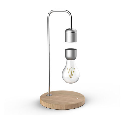 Design Nest Levitating Lamp Silver
