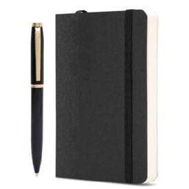 Atlas Gloss Black BP and A6 NotebookWP31669