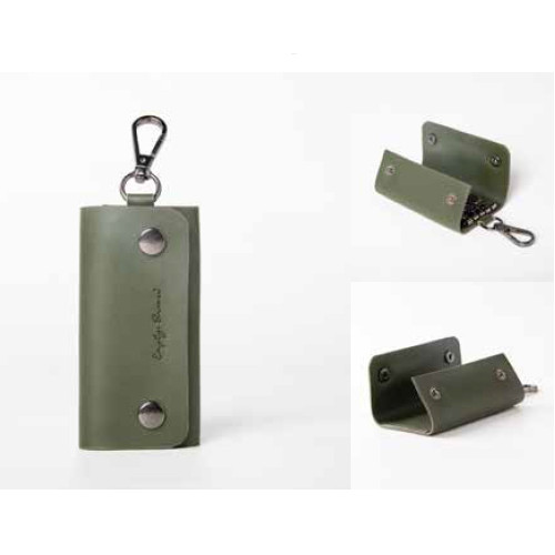 GB Classy Leatherette Keychain Holder