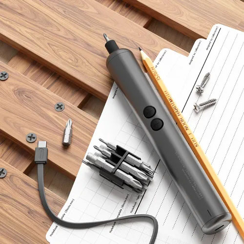Design Nest Screw Driver Electric Rechargable