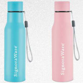 Signoraware Blaze steel water bottle Coloured (750ml)