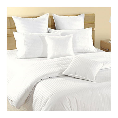 FITTED WHITE BED SHEET