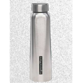 Signoraware Dualtone steel Water Bottle Matte (1Ltr)