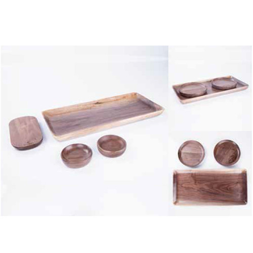 GB Wooden Serving Platter