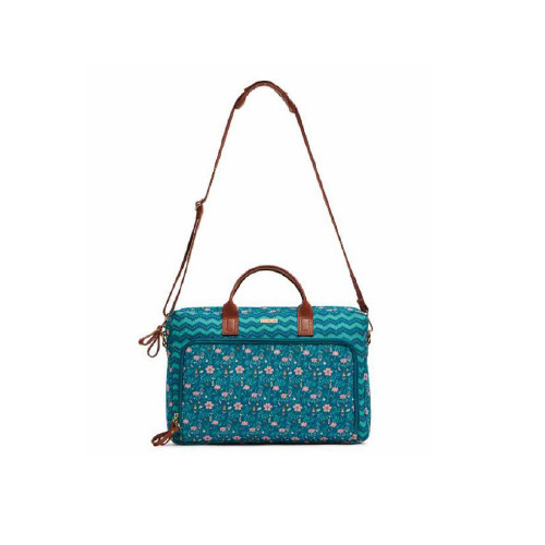 Chumbak – Ocean Chevron Laptop Bag