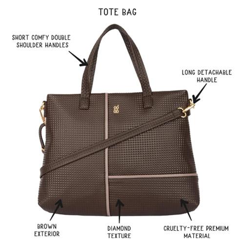 LXE AIRY E PYRAMID DARK BROWN (BROWN) M2