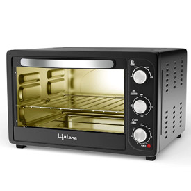 Lifelong LLOT23 Oven Toaster Griller 23 Litres OTG Oven for Baking Cake with 4 Heating Modes Temperature Timer Selection Oven for Kitchen