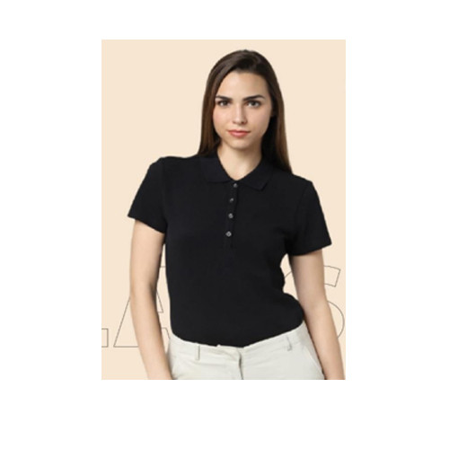 Jack & Jones Vero Moda Solid Polo (Womens)
