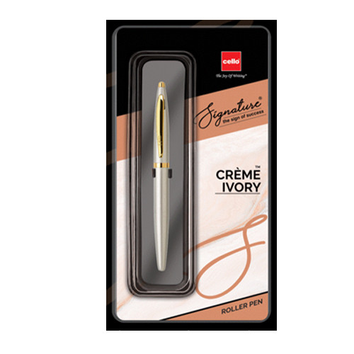 Cello Creme Ivory Roller Pen