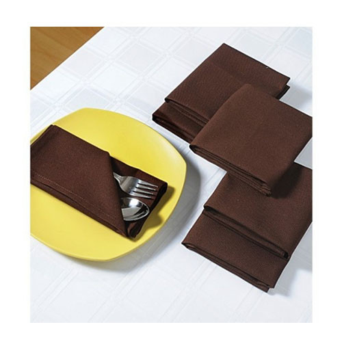 CHOCOLATE DINNER NAPKINS SET