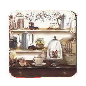 Freelance Coasters Hardboard Set of 6 Pcs (U1676)