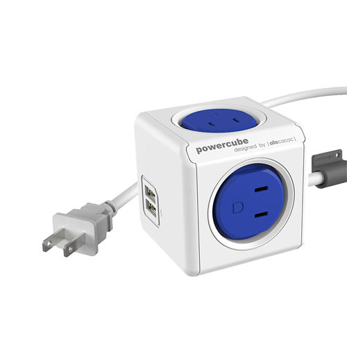Design Nest Power Cube Original USB (Blue)